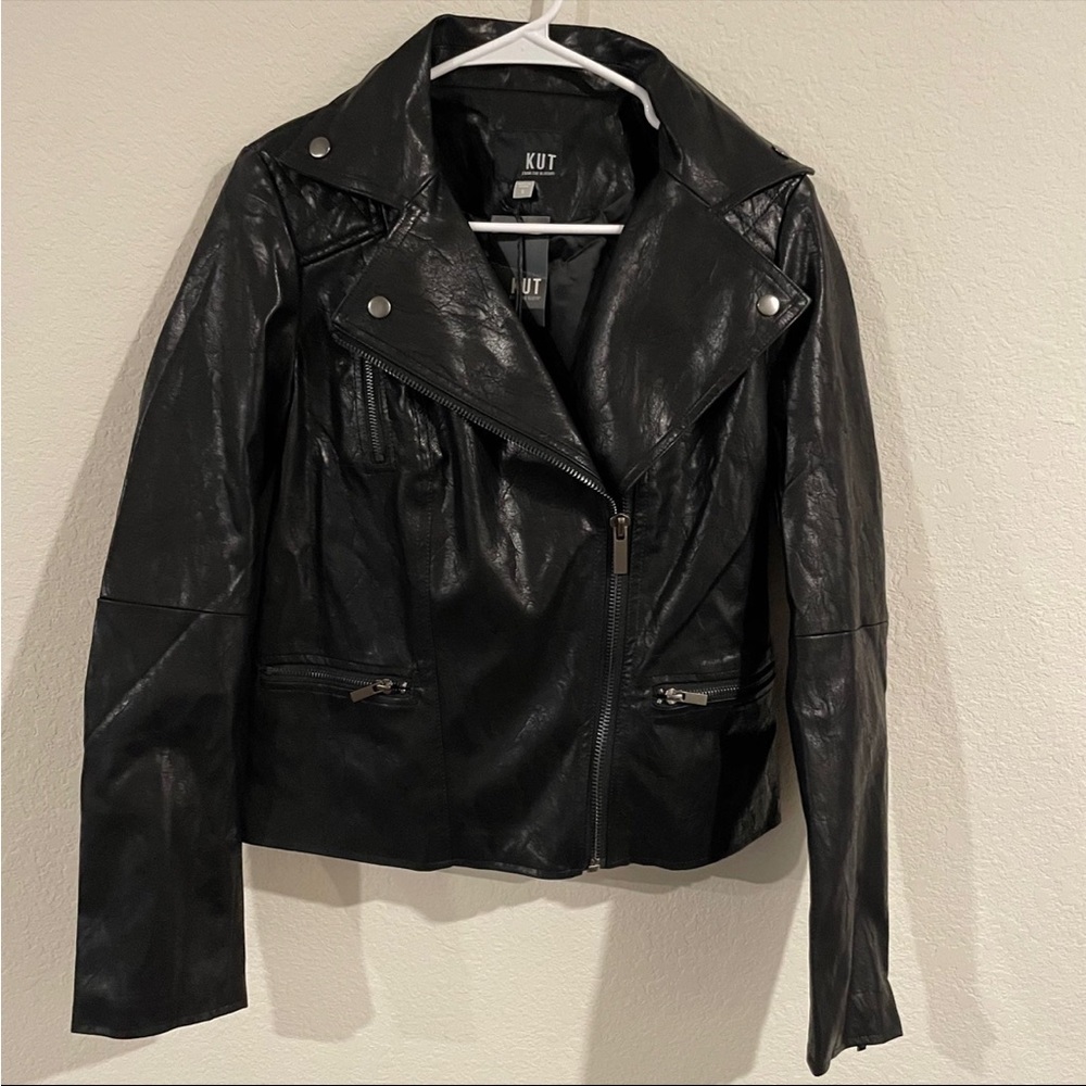 Faux Leather Jacket